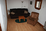 Living Room Southeast Alaska Rental